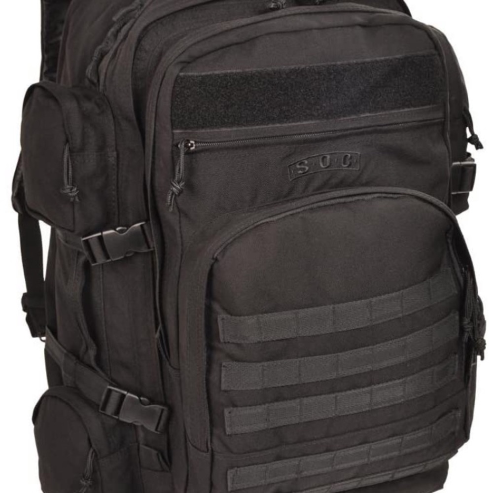 SOC Black Backpack
